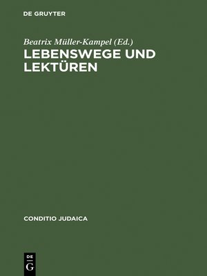 cover image of Lebenswege und Lektüren